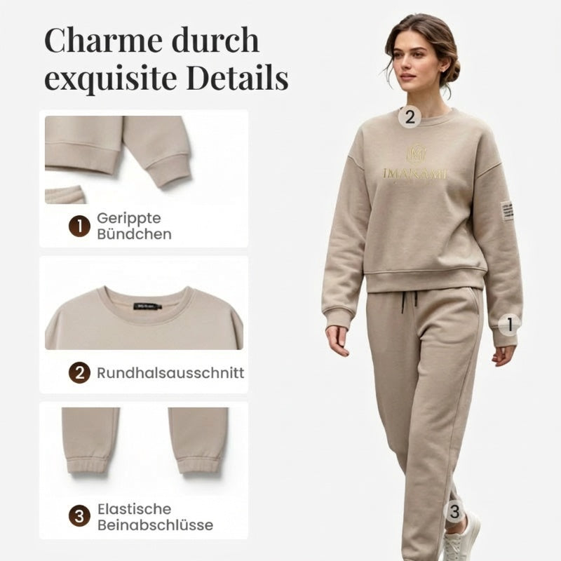 ⏳ Zeitlich begrenztes Angebot! ⏰ Lässiges Set für Damen – bedruckte Bluse und weite Hose