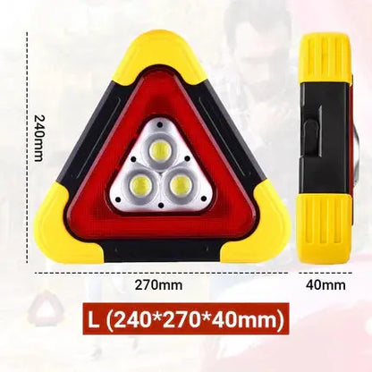 🚗Großes Sonderangebot – 49 % Rabatt🆘3-IN-1 Dreieckige Solar-Notfall-Signalleuchte für den Straßenrand✨