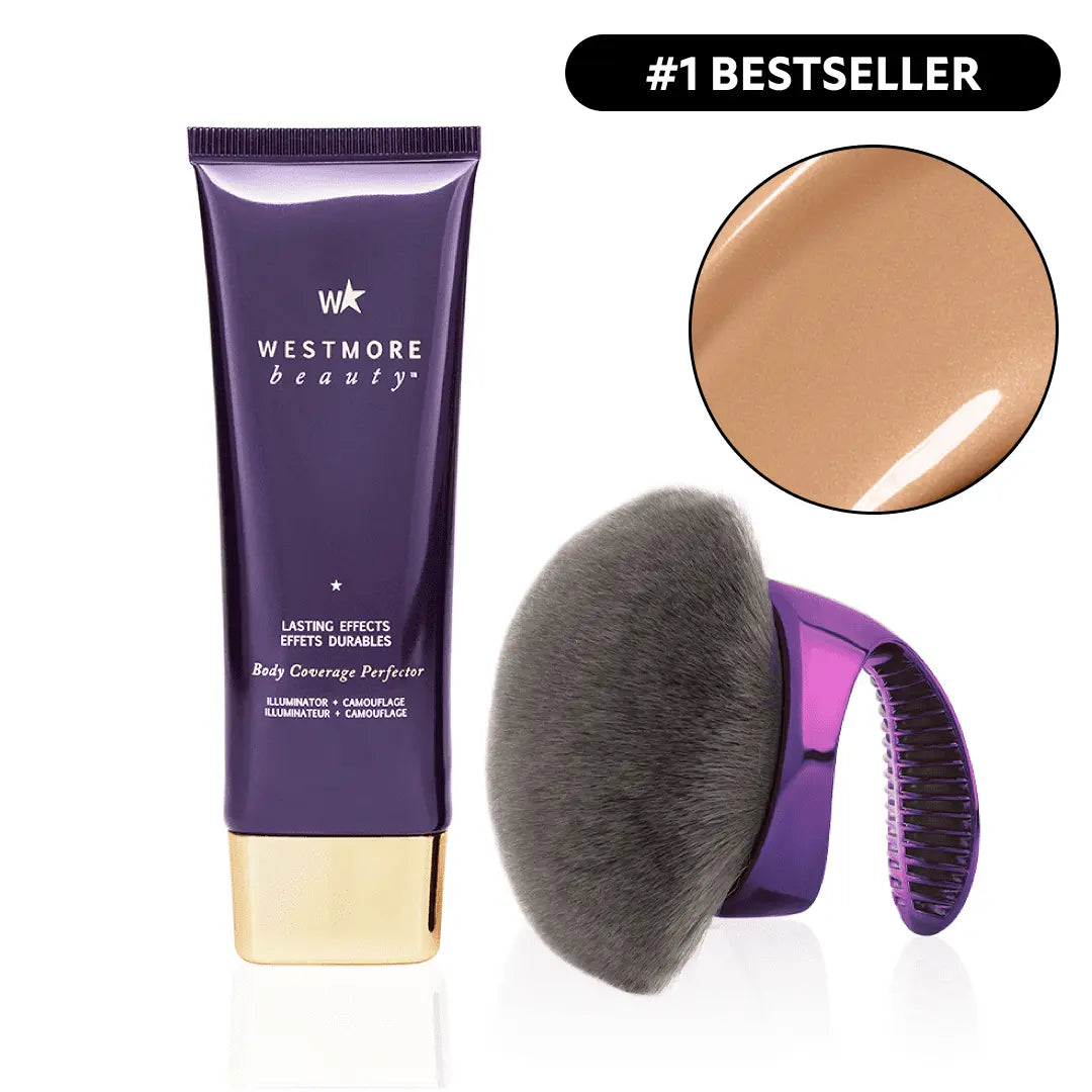 🎁 Koop 1 en krijg er 1 GRATIS + GRATIS lichaamsborstel ✨ Lichaamsmake-up perfectioneerder ✨