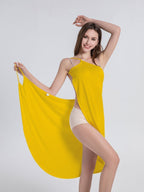 🔥Letzter Tag der Aktion mit 50 % Rabatt😲🌊Damen Strandwickelkleid