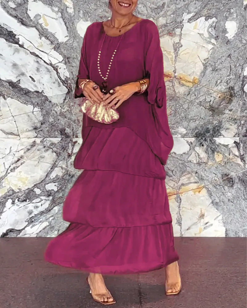 ⏳Zeitlich begrenzter Rabatt💯Künstlerischer Stil Kleid