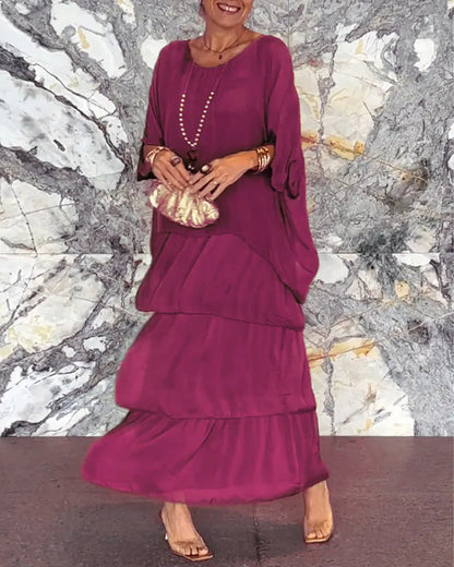 ⏳Zeitlich begrenzter Rabatt💯Künstlerischer Stil Kleid