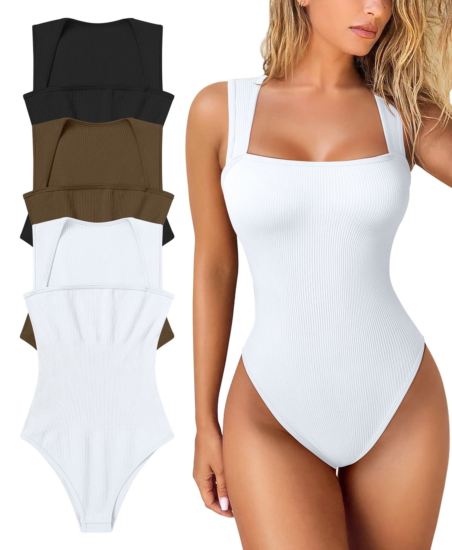💕Letzter Tag: 49 % Rabatt💕Ärmellose figurformende Bodysuits mit Bauchkontrolle
