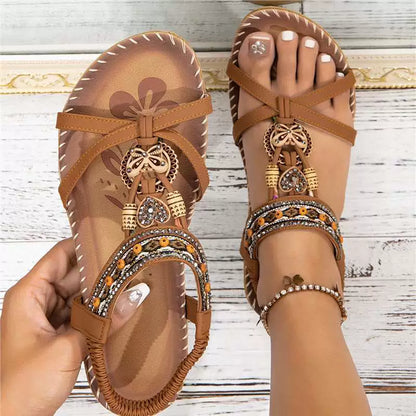 🌸💐2025 Sommer Neue Sandalen im Boho-Stil 🤩💥💥Befristetes Angebot: 50% Rabatt auf Bestellungen