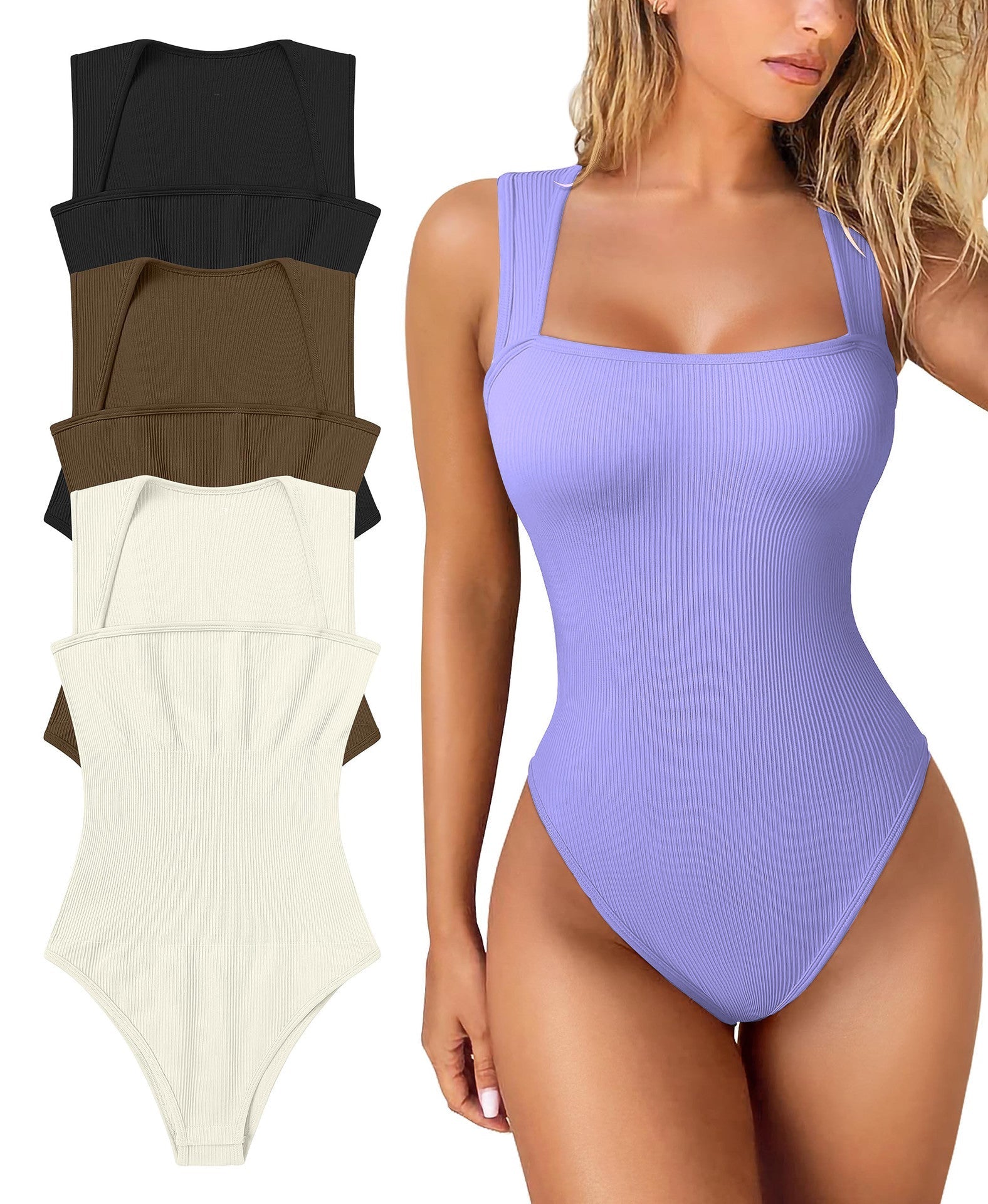 💕Letzter Tag: 49 % Rabatt💕Ärmellose figurformende Bodysuits mit Bauchkontrolle