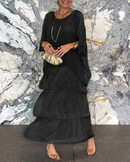 ⏳Zeitlich begrenzter Rabatt💯Künstlerischer Stil Kleid
