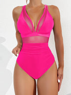 ⏳Begrenzte Zeit 50% Rabatt💥👙Mesh Tummy Control Badeanzug🏝️