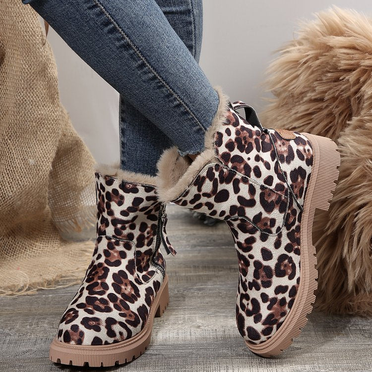 ❄️Damen-Winter-Fleece-Schneestiefel⚡Neu eingetroffen Sale-50 % Rabatt