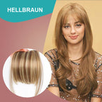 Nahtlose 3D Clip-In-Pony-Haarverlängerungen