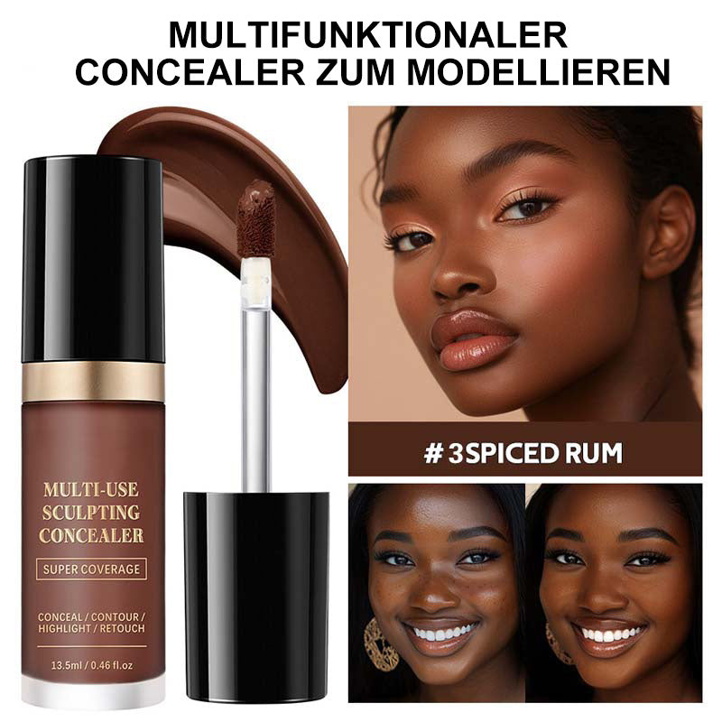 Multifunktionaler wasserdichter Concealer zum modellieren
