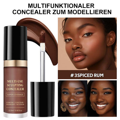 Multifunktionaler wasserdichter Concealer zum modellieren
