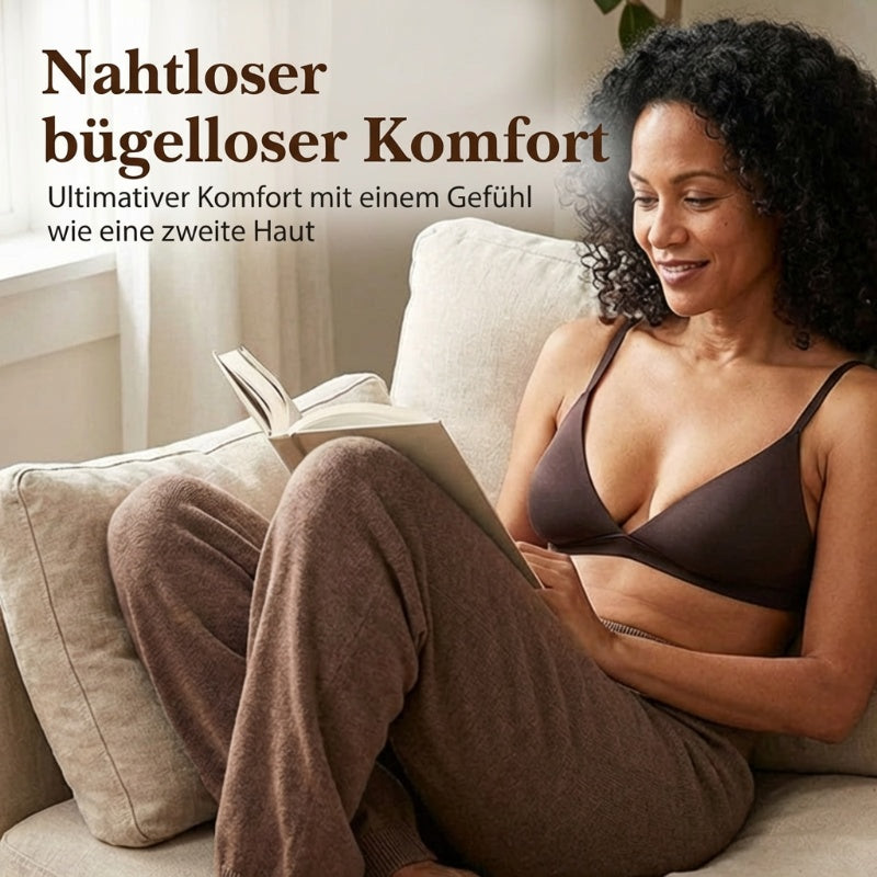 LETZTER TAG AKTION-KAUF 1 ERHALTE 1 GRATIS 💕 Bügelloses Triangel Bralette für Damen mit innovativem Soft-Gel Halt
