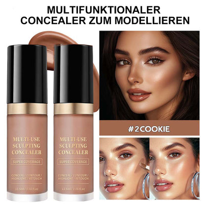 Multifunktionaler wasserdichter Concealer zum modellieren