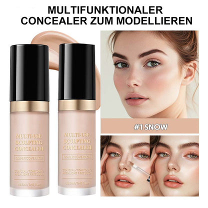Multifunktionaler wasserdichter Concealer zum modellieren