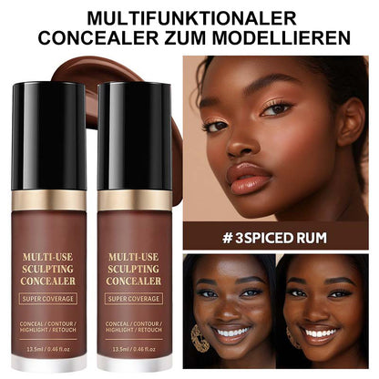Multifunktionaler wasserdichter Concealer zum modellieren