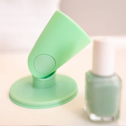Abnehmbarer Nagellack-Flaschenhalter mit Auslaufschutz