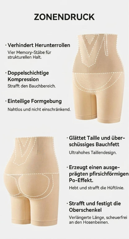 Shapewear für Damen mit Bauchkontrolle und Po-Lifting