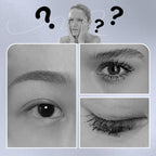 Wasserfeste schwarze Mascara für voluminöse, lange Wimpern