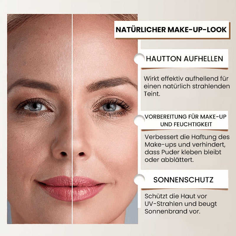 Getönte flüssige Foundation mit Sonnenschutz für den täglichen Gebrauch