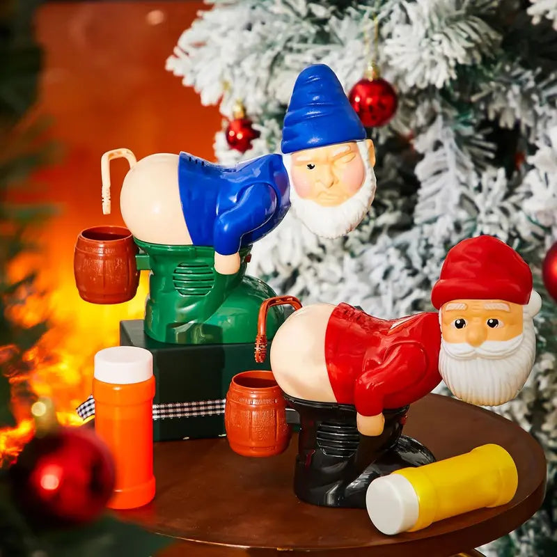 🔥Frühzeitiger Weihnachtsverkauf 🎅Lustige Seifenblasenmaschine im Weihnachtsmann-Design