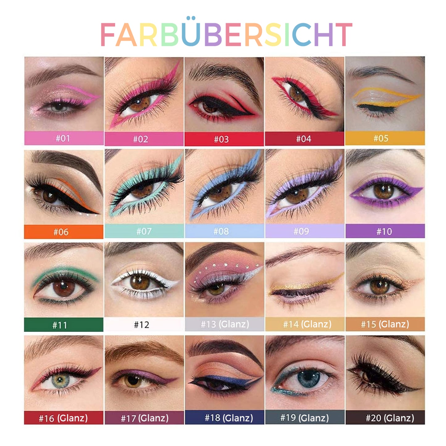 Farbiger Eyeliner-Stift