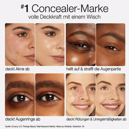 LAATSTE DAG ACTIE - KOOP 1, KRIJG 1 GRATIS 💕Wasserfester, langanhaltender Concealer mit natürlichem Finish