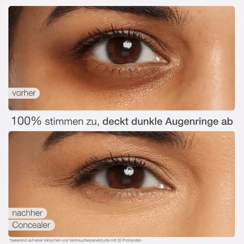 LAATSTE DAG ACTIE - KOOP 1, KRIJG 1 GRATIS 💕Wasserfester, langanhaltender Concealer mit natürlichem Finish
