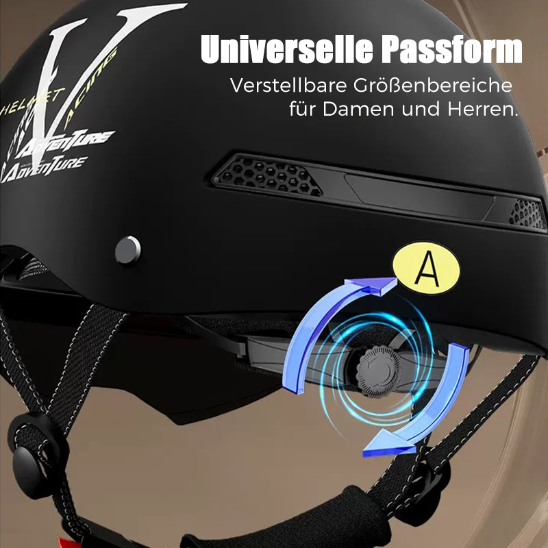 🔥🛡️Seiko-Zertifizierung Atmungsaktiver, leichter und stoßfester Motorradhelm