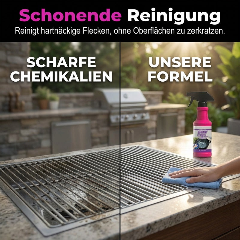 🍃Schnell wirkendes Hochleistungs-Grill-Entfettungsspray