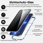 📱 50% RABATT JETZT! ✨Magnetische doppelseitige Telefonhülle aus gehärtetem Glas mit Anti-Peeping-Effekt für die iPhone-Serie 11-16
