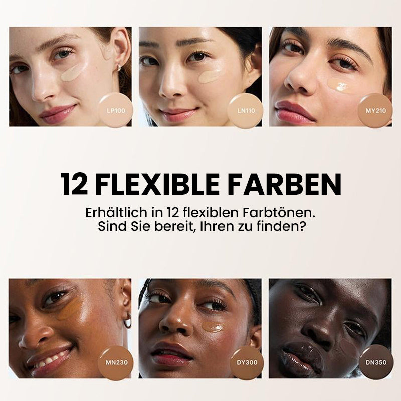 Getönte flüssige Foundation mit Sonnenschutz für den täglichen Gebrauch