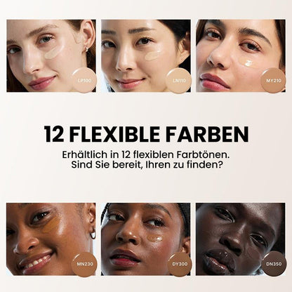 Getönte flüssige Foundation mit Sonnenschutz für den täglichen Gebrauch