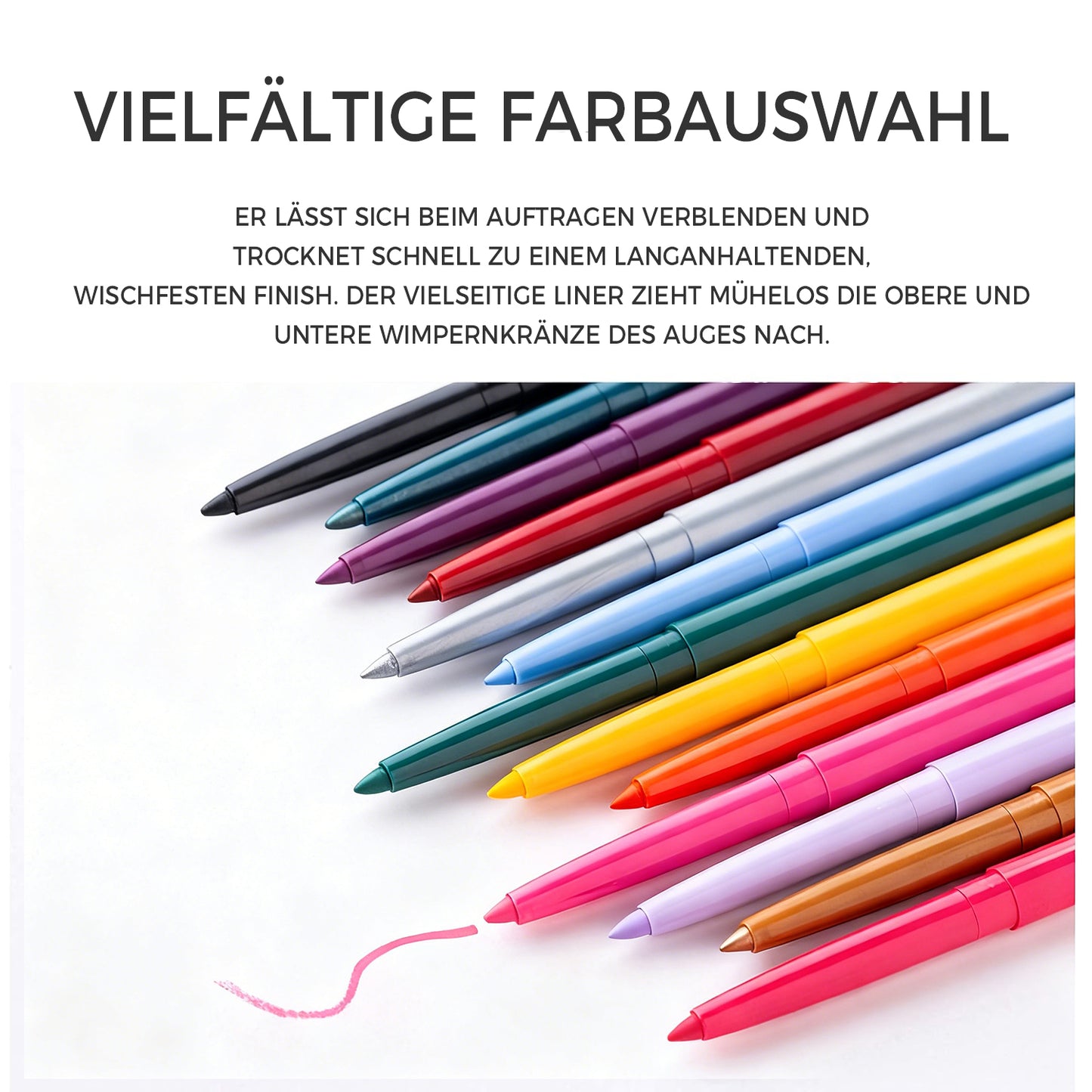Farbiger Eyeliner-Stift