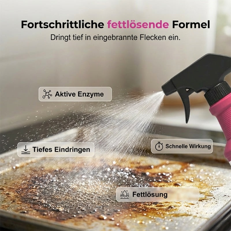 🍃Schnell wirkendes Hochleistungs-Grill-Entfettungsspray