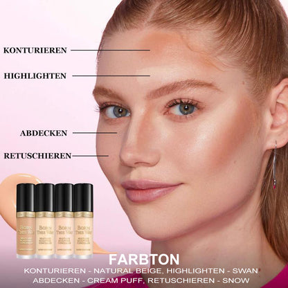 Multifunktionaler wasserdichter Concealer zum modellieren