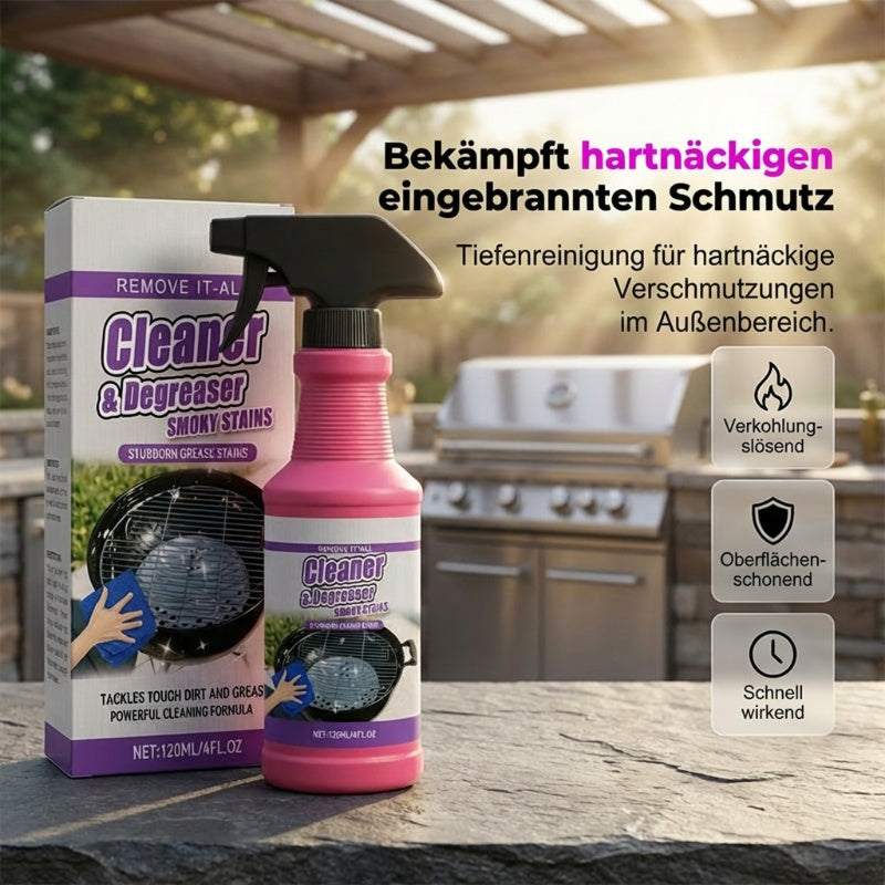 🍃Schnell wirkendes Hochleistungs-Grill-Entfettungsspray