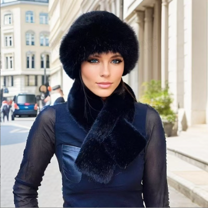 🎅 Festliche Vorratssale🧣👒Perfektes Set: Winterschal & Plüschmütze - Das Wärme-Duo für frostige Tage🎁