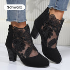 Elegante weiche Sohle Spitze Damen High Heels💖🌤️