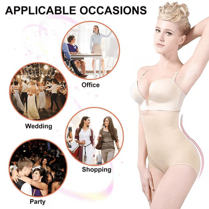 🔥Kaufen Sie 1 und erhalten Sie 1 gratis🔥 70% Rabatt👙 Bauchfreie Shapewear-Höschen mit hoher Taille
