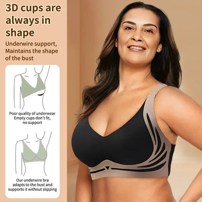 ✨Oferta por tiempo limitado✨Sujetador push-up sin aros con efecto antiflacidez