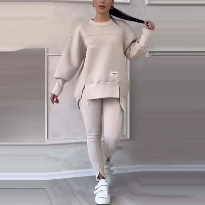 💜 LETZTER TAG DER AKTION – 50 % RABATT 💜Lässiges Sweatshirt-Leggings-Set für Frauen