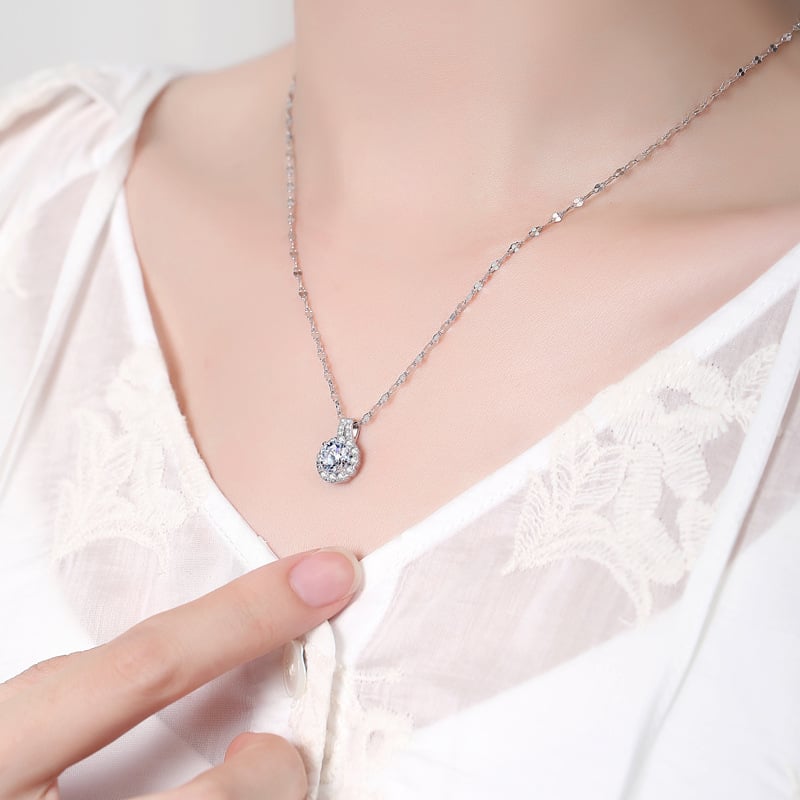💕 Especial de San Valentín - 50% de descuento 💕Collar con colgante de girasol y circonita de cobre