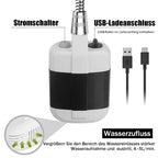 🚿Tragbare Campingdusche Mit Einstellbarem Durchfluss ✨Für Einfaches Und Bequemes Reinigen Im Freien!