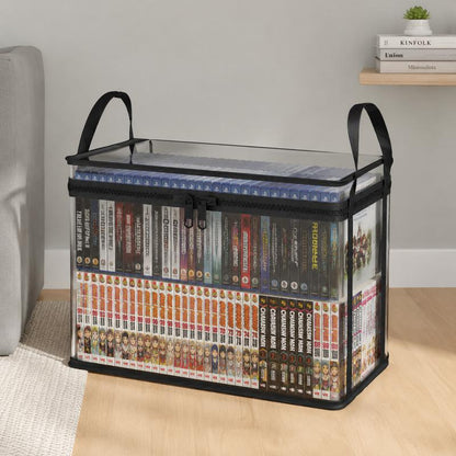 ⏳LETZTER TAG: 2 kaufen, 1 gratis!!💕HomeVault™🇩🇪 Transparente Aufbewahrungstasche – groß, staub- und feuchtigkeitsdicht, mit Griff✨Der ultimative All-in-One-Organizer für Kleidung, Spielzeug, Bücher, Kuscheltiere und einfach alles! 🧸📚👕🧦