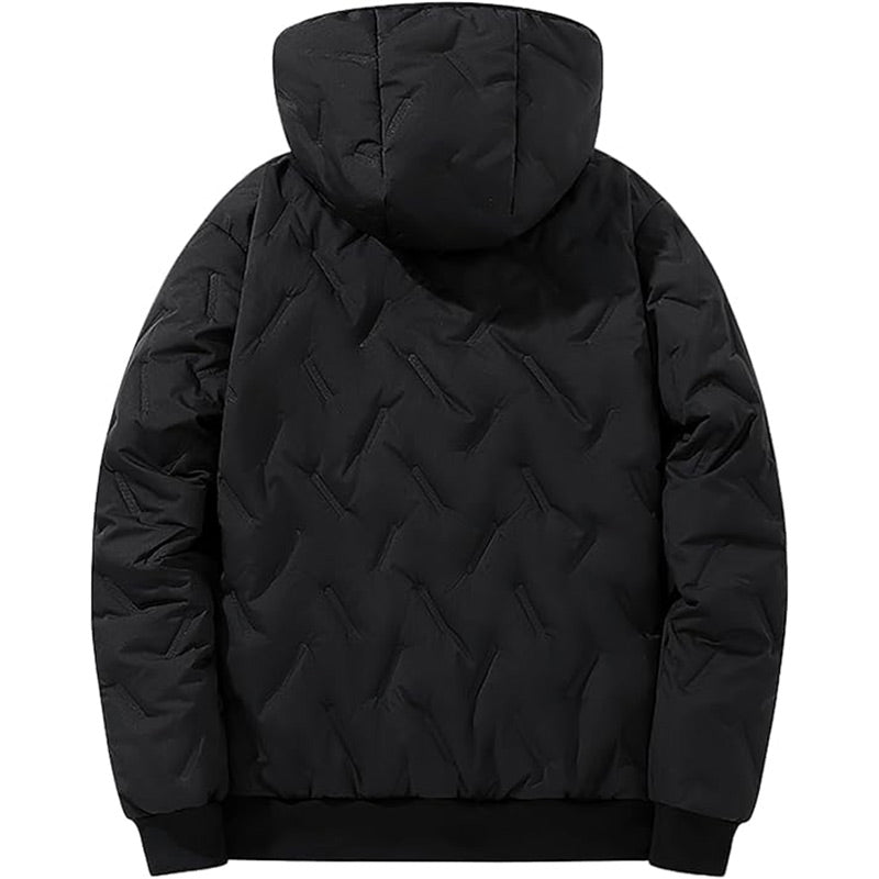 🎁Begrüßen Sie Weihnachten mit 50 % Rabatt💥Herren Winter warmer Reißverschluss-Kapuzenmantel