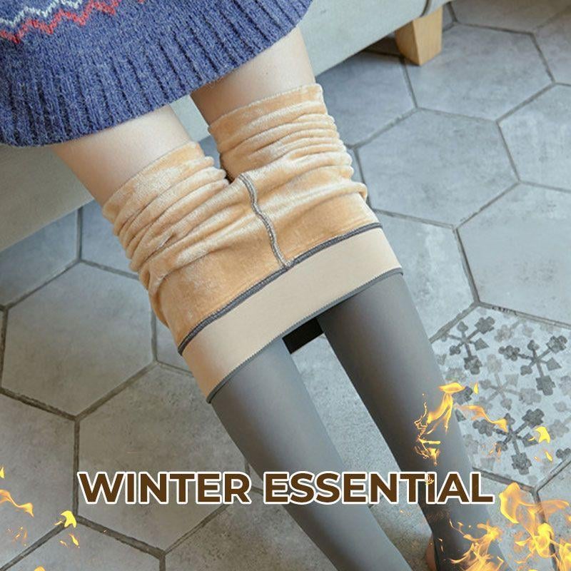 ❄️Heißer Verkauf 50 % Rabatt!! Über 50.000 Stück verkauft!❄️Pile-Leggings mit einer Naht für eine schöne Silhouette✨✨Bleiben Sie warm. Sehen Sie gut aus. 💕