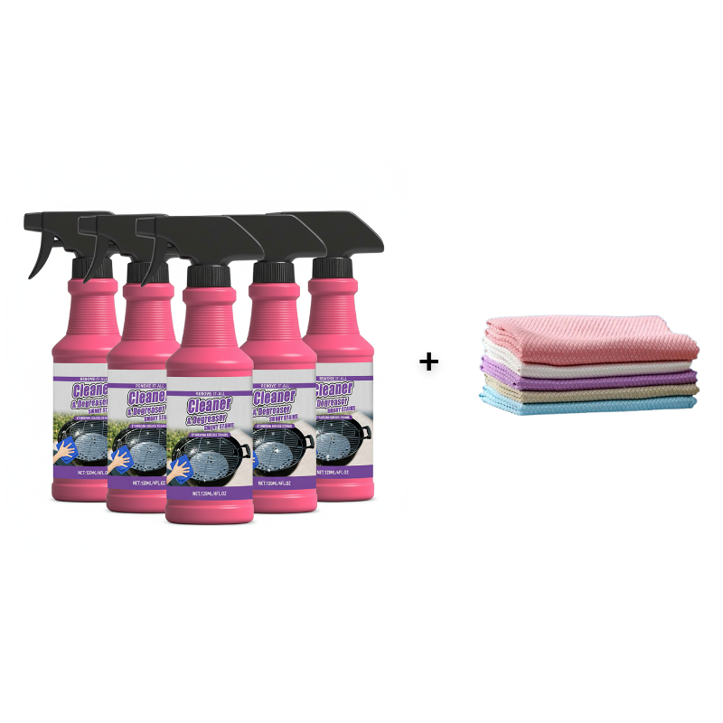 🍃Schnell wirkendes Hochleistungs-Grill-Entfettungsspray