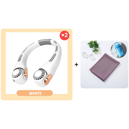 🍃🍃 50% Rabatt für eine begrenzte Dauer 🌪️  geräuscharmer für den Sommer Tragbarer Nackenlüfter