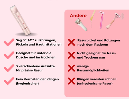 🌸Comfort 2-in-1 Elektrischer Rasierer🌸🔥Sommeraktion: Jetzt 50 % RABATT!🔥