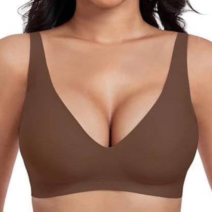 LETZTER TAG AKTION-KAUF 1 ERHALTE 1 GRATIS🔥 Über 10.000 Stück diese Woche verkauft! 💕 Bequeme, kabellose BHs für Damen aus weichem Material, Push-up-Bralettes, nahtlose T-Shirt-BHs, tief ausgeschnittene BHs für jeden Tag.